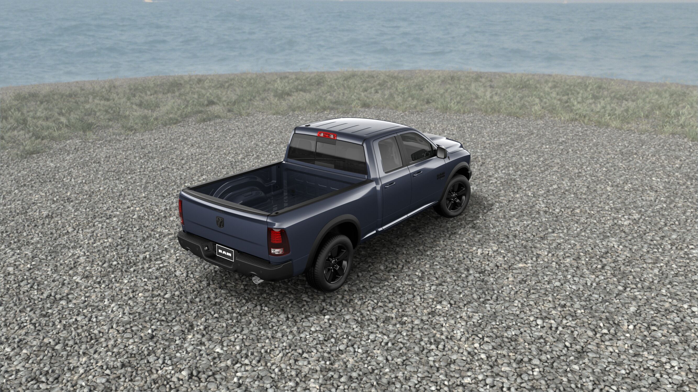 2019 Ram 1500 Classic Warlock Maximum Steel Exterior Rear View